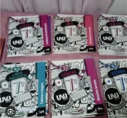 Livros Sistema de Educação Uno I 5° 6° 7° anos (Combo)