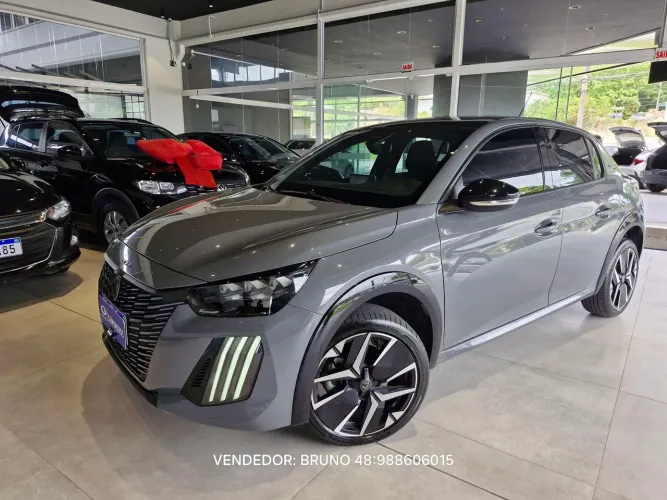 208 GT TURBO 2025 (13KM) CINZA MOONSTONE