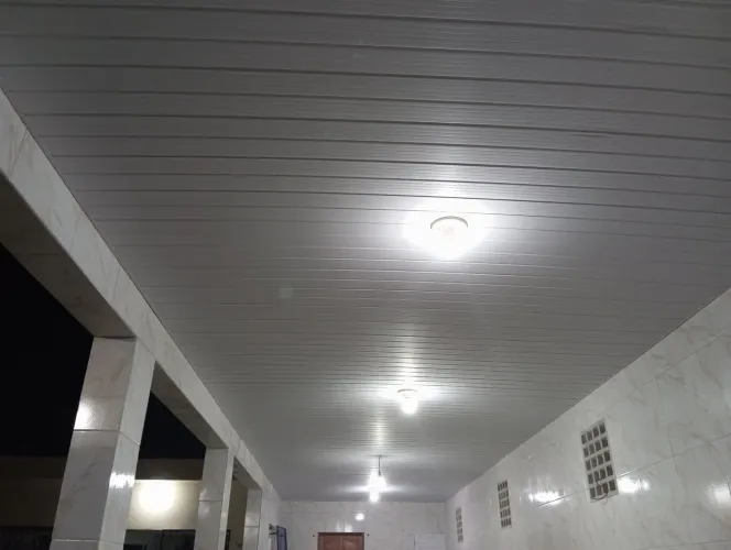 Forro PVC Branco - Novo