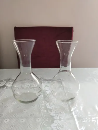 Vaso Decorativo Pequeno de Vidro