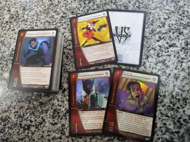Deck Inicial - DC VS System Trading Card Game - Batman Vs. Joker