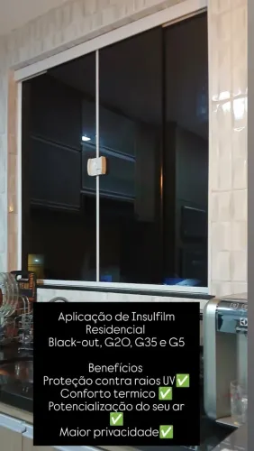 Insulfilm Residencial (G35, G20, G5 e Black-out)