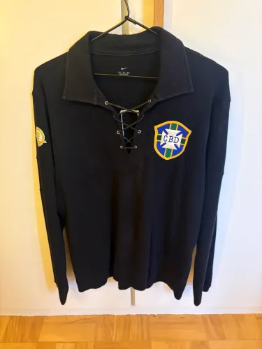 Camisa goleiro seleção Brasil 2004 100 anos Fifa