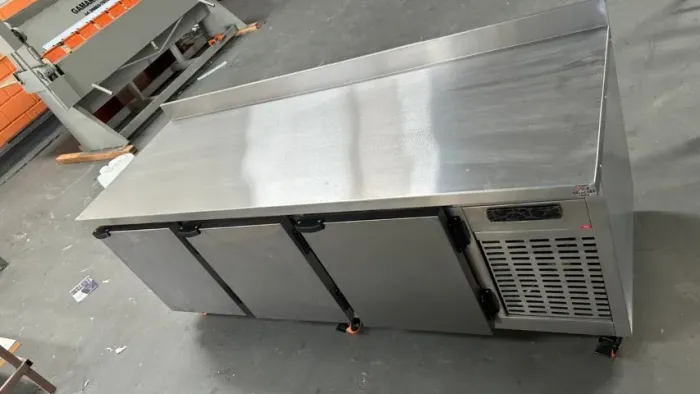 Balcão Frio 1950mm 3 Portas Inox Conservação Profissional