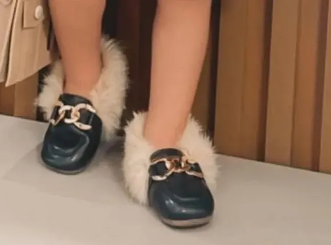 Sapato super estiloso para bebê menina