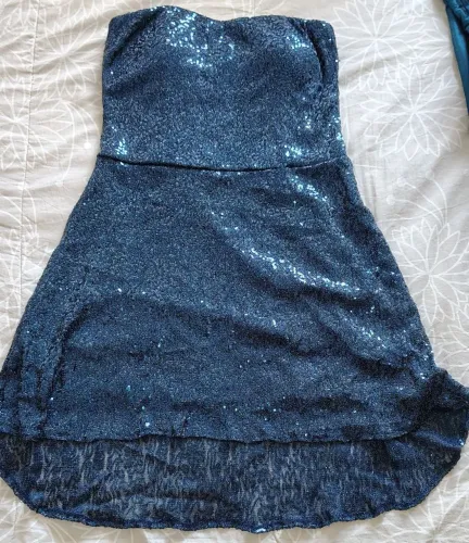Vestido de Festa Azul