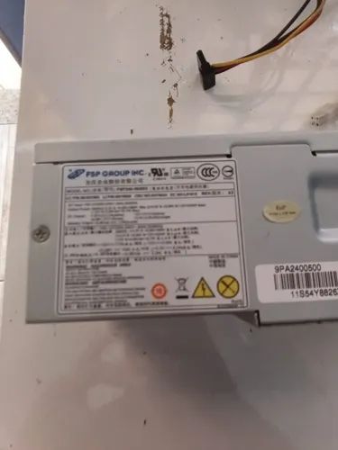 Fonte Lenovo 180w Pce025 10 Pinos M920s M910s M710s M93 M83 Cor Prateado