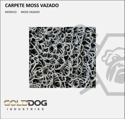Carpete Vazado GoldMoss 30cm x 1m