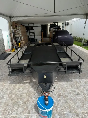 Reboque de utv 4 lugares 