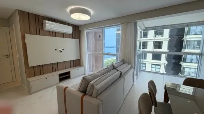 Apartamento 02 suites mobiliado vista mar