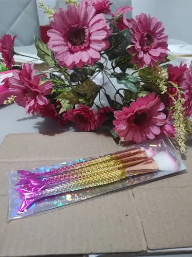 Kit de Pincéis Sereia para Maquiagem