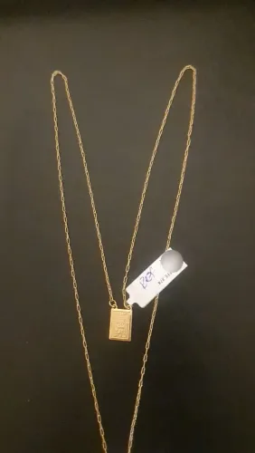 Escapulario Banhado a ouro