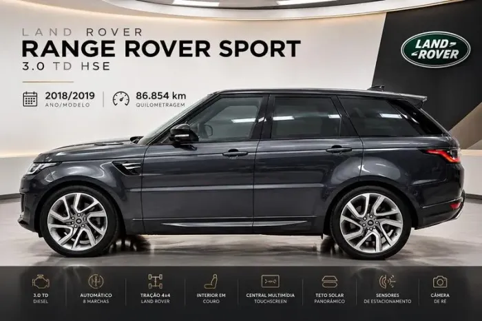Land Rover Range Rover Sport HSE 3.0 Sdv6 Diesel 2019