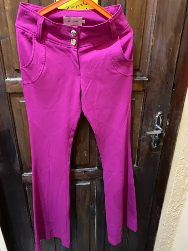 Calça social adulto feminino