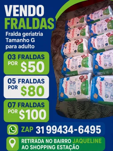 Vende se. fraldas geriatrica TAM G 