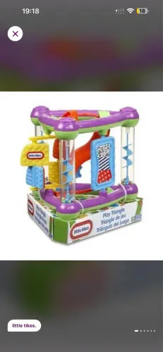Brinquedo Triangulo de atividades Little Tikes