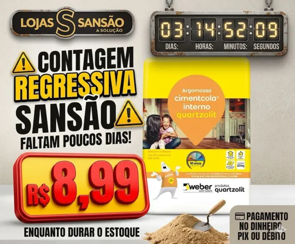 Argamassa quartzolit ac1
