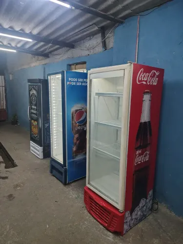 Geladeira Expositora Coca cola 400 litros entrega