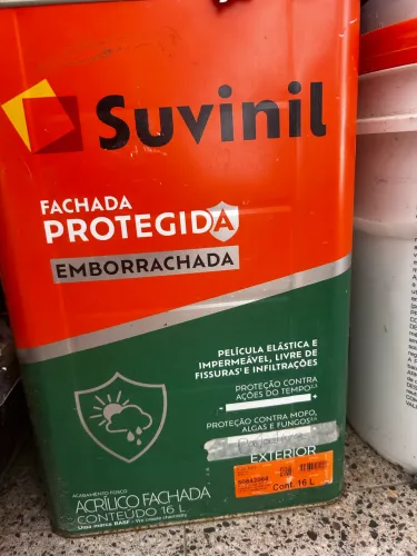 Tinta emborrachada Suvinil 