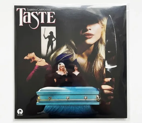 vinil sabrina carpenter - taste (7 - importado - pink)