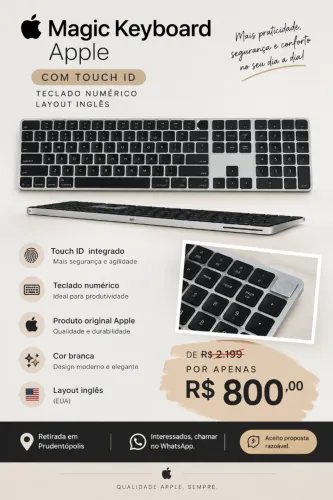 Teclado apple