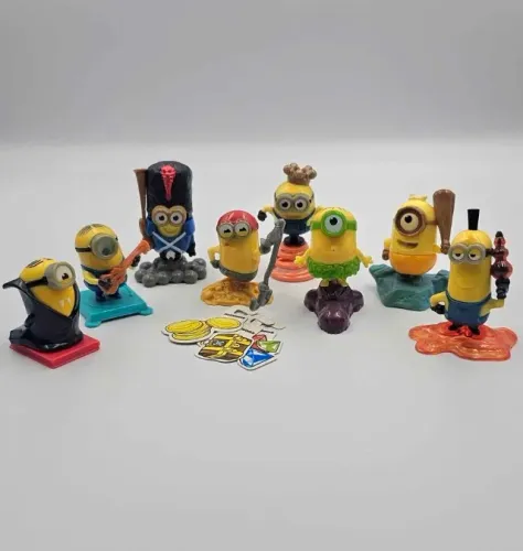 Kinder Minions 2015 - Coleção Completa 8 Miniaturas