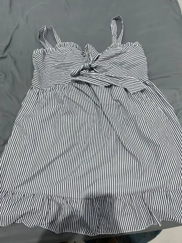 Vestido listradado