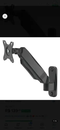 SUPORTE ARTICULADO PARA MONITOR