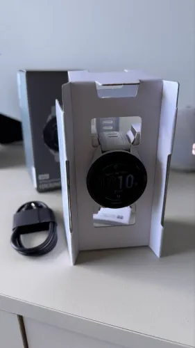 Relógio Garmin Forerunner 165 Branco - Lacrado