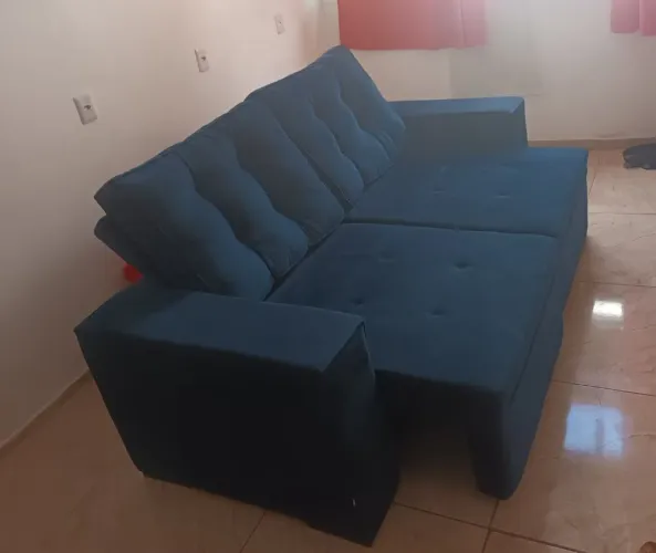 Sofá retratil 4 lugares