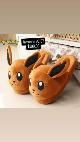 Pantufa Pokémon Nova 36/37