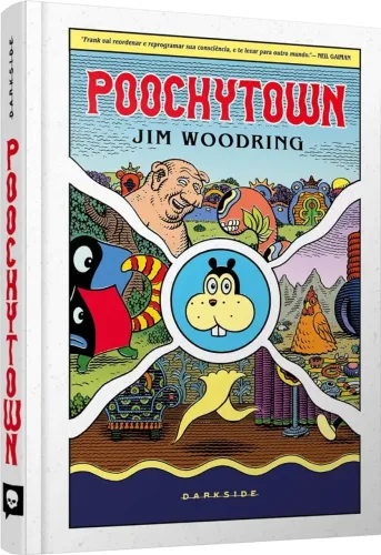 História em Quadrinhos (HQ) Poochytown (Novo - Lacrado) Capa Dura - DarkSide Books