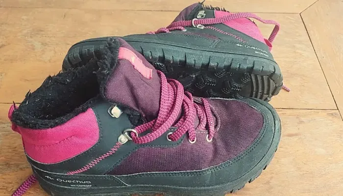 Bota de neve infantil feminina tamanho 33