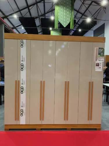 Guarda Roupa 6 Portas 6 Gavetas Stella Madeira Casal Grande Luxo - Montagem Grátis 