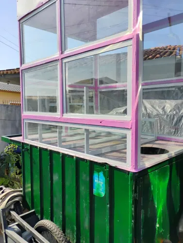 Carrinho de pipoca novo