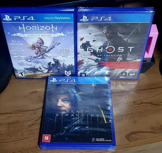 Pack 3 jogos PS4