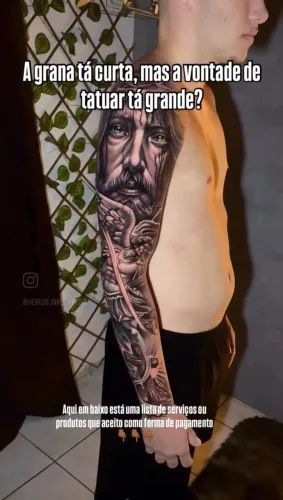 Quer fazer uma tatuagem e a grana tá curta ?