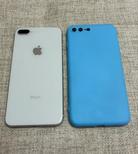 iPhone 8 Plus 64GB Prata + Capinha Nova - Detalhe na Bateria (Preço Promocional)