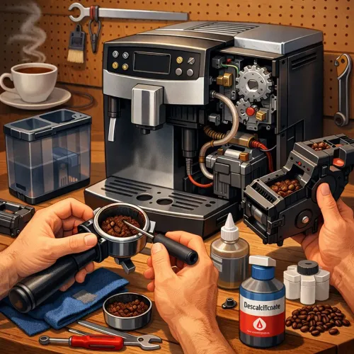 Faço manutenção em cafeteiras em geral.