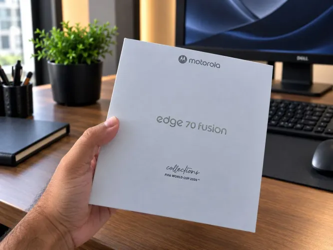 Moto Edge 70 Fusion 5G 8/256GB Edição Fifa Lacrado