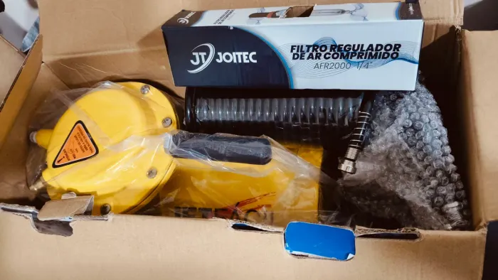 Compressor jt na caixa