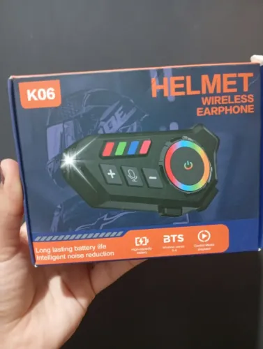 Fone bluetooth para capacete(para ouvir músicas)