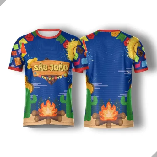 Camiseta Festa Junina Personalizada Eventos & Comemorações