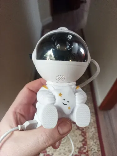 PROJETOR ASTRONAUTA CÉU DE ESTRELAS NO SEU QUARTO
