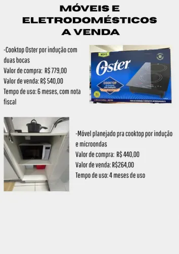 Cooktop mais móvel para Cooktop
