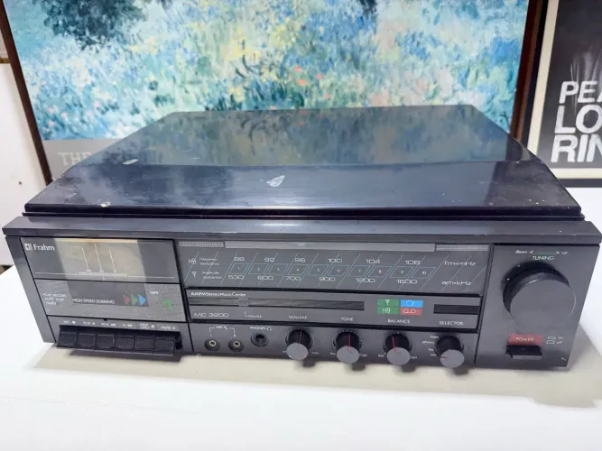 Rádio antigo 3x1 frahm 