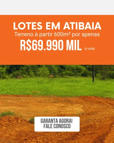 Imóvel para venda possui 600 metros quadrados em Condomínio Residencial Pedra Grande - Ati