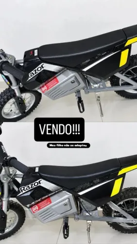 Vendo moto infantil elétrica