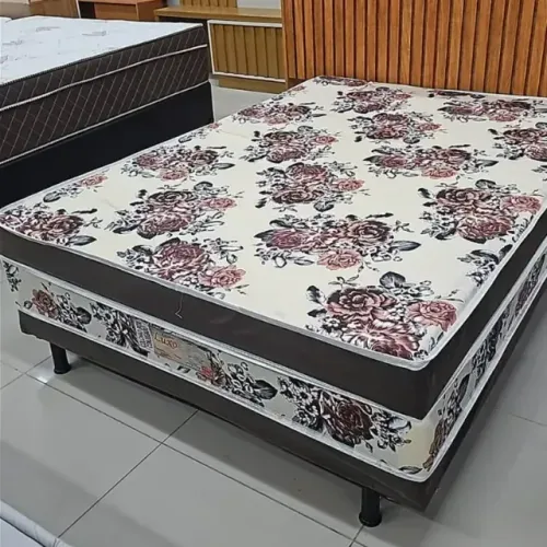 Cama Box Resende Casal Ortopédica 138x188x40cm Bio Flex