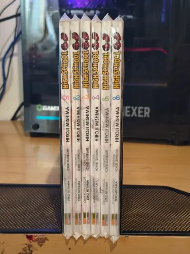 Mangá Highschool DxD do 1 ao 6